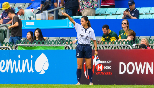 李翠恩 — 為被任命滙豐世界SVNS七人欖球系列賽執法